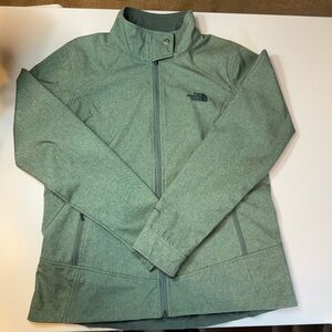 The North Face Women’s Calentito 2 Soft Shell Full Zip Jacket Large Wreath Green